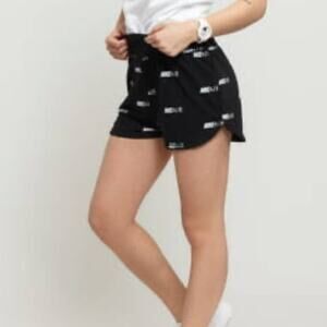 Nike Air Casual Shorts Black Size Small Nike Air Logo throughout